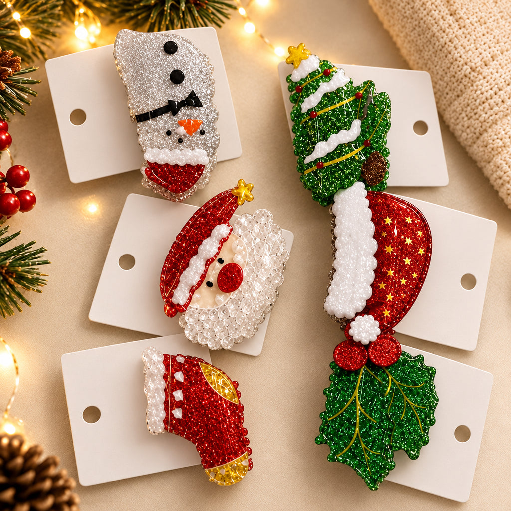 Christmas Hair Clips