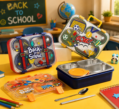 Kids Stainless Lunchbox with Container