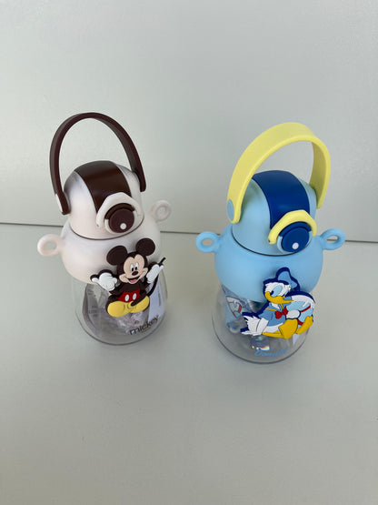 Disney Kids Plastic Water Bottle with Strap 500ml