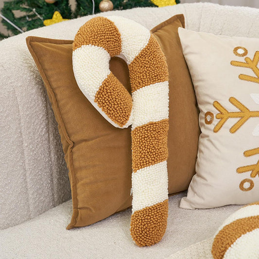 Christmas Candy Cane Cushion