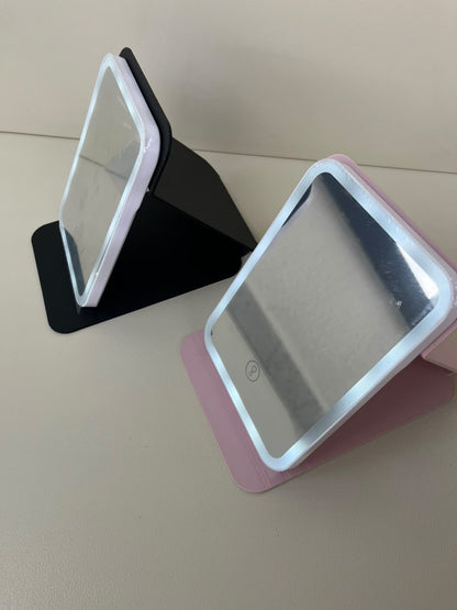 Tablet Mirror With Light Rechargeable