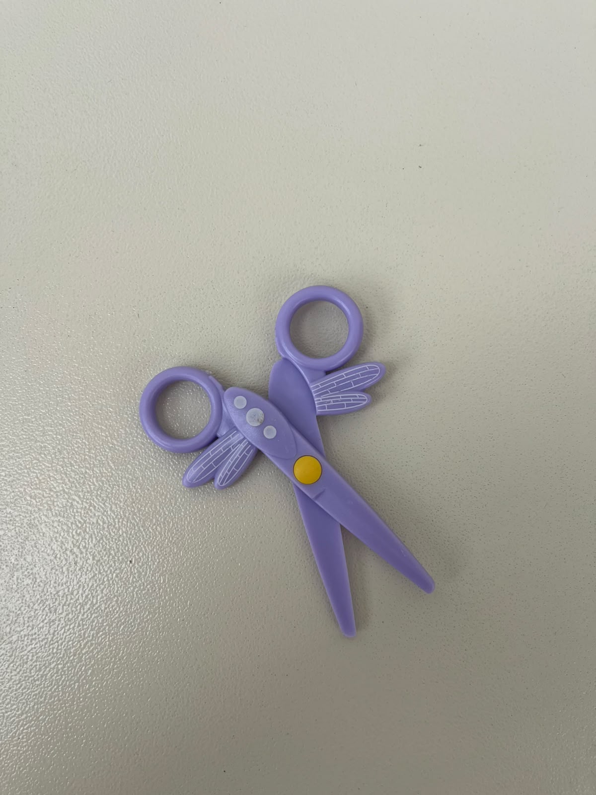 Kids Dragonfly Plastic Scissors