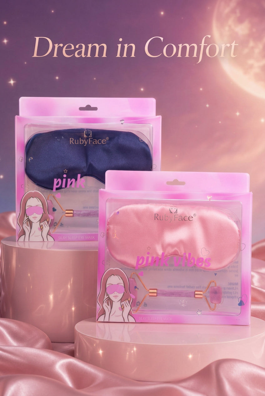 Eye Mask & Face Roller Set