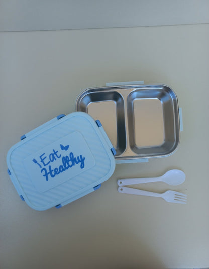 “Eat Healthy” Stainless Lunchbox
