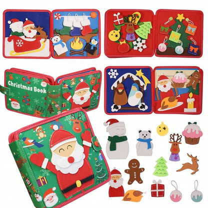 Christmas Kids Soft Busy Book