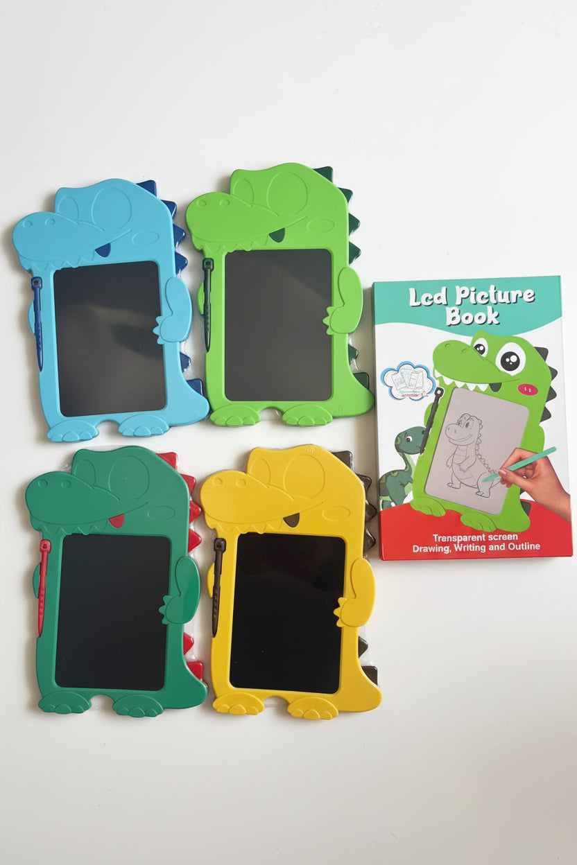 Dinosaur LCD Tablet with drawing sheets