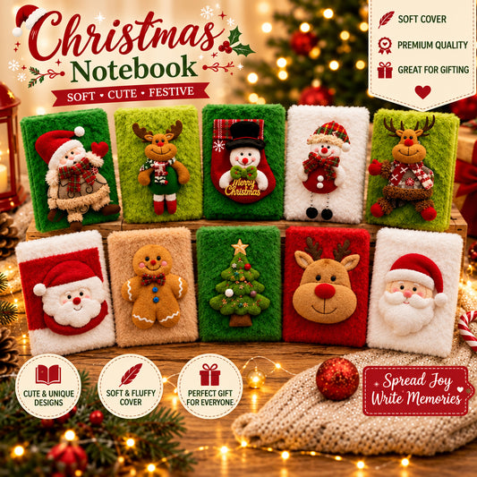 Christmas Fur Notebooks