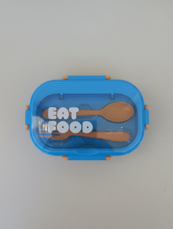 “Eat Food” Plastic Lunchbox