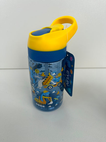 Kids Plastic Straw Bottle