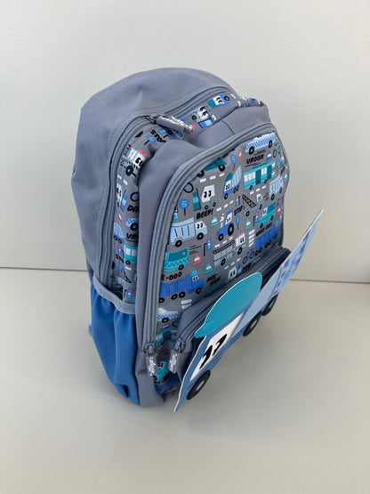 Smiggle Trucks Backpack 38cm