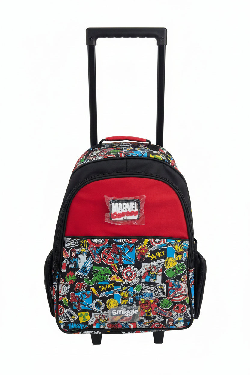 Smiggle Marvel Trolley Backpack 56cm