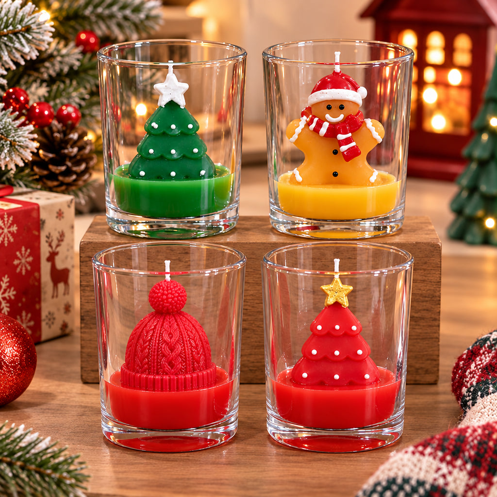 Christmas Mini 3D Candle