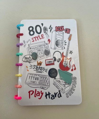 80’s style Notebook