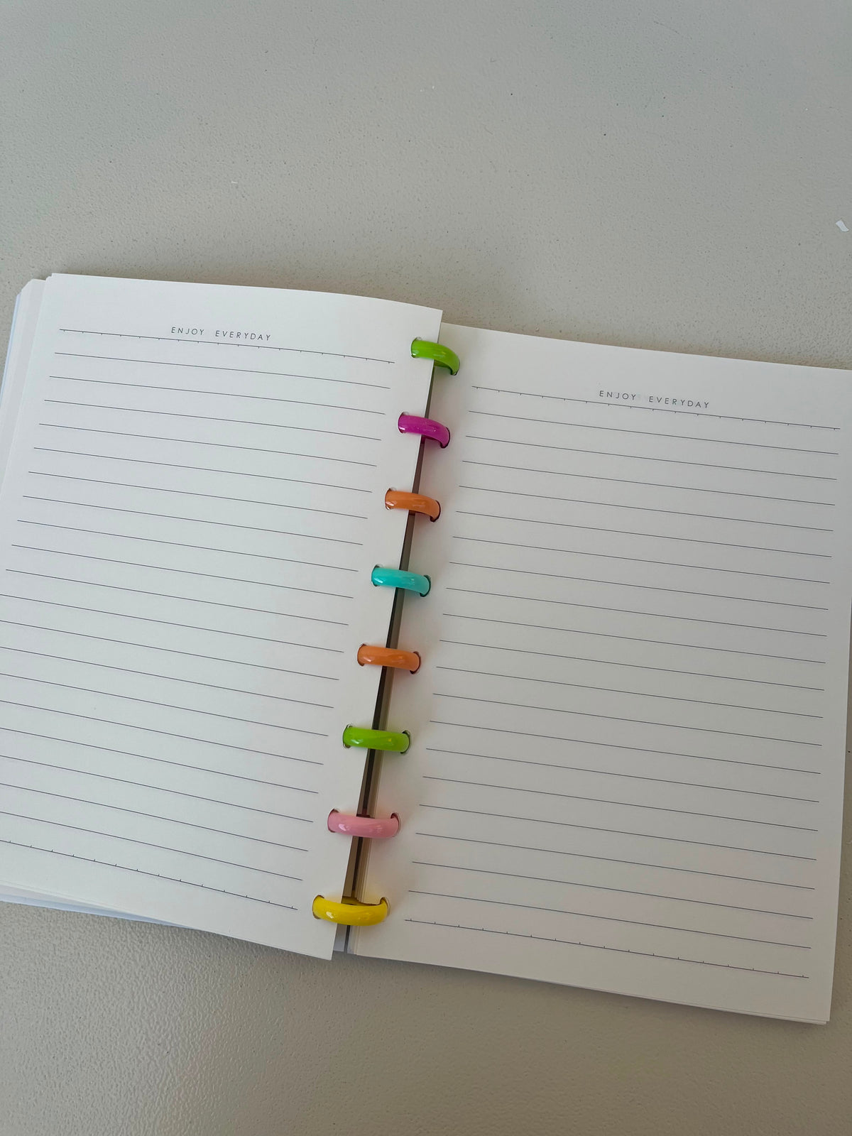 Colorful Notebook