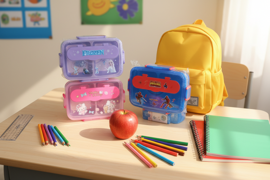 Kids Characters Stainless Steel Lunchbox