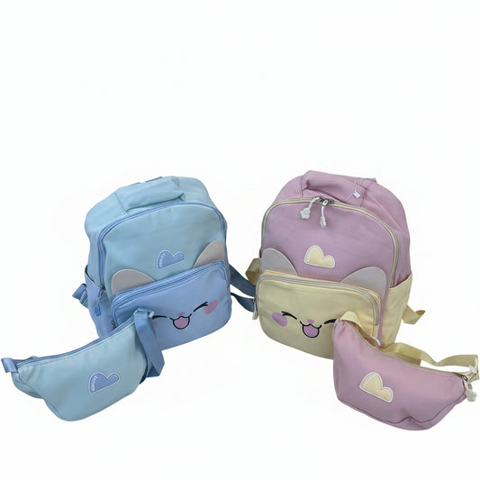Cat Backpack 2 pieces set