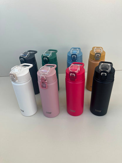 Tyeso Stainless Straw Bottle 600ml