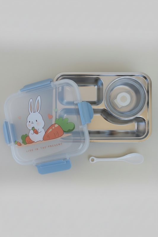 Kids Rabbit Stainless Lunchbox