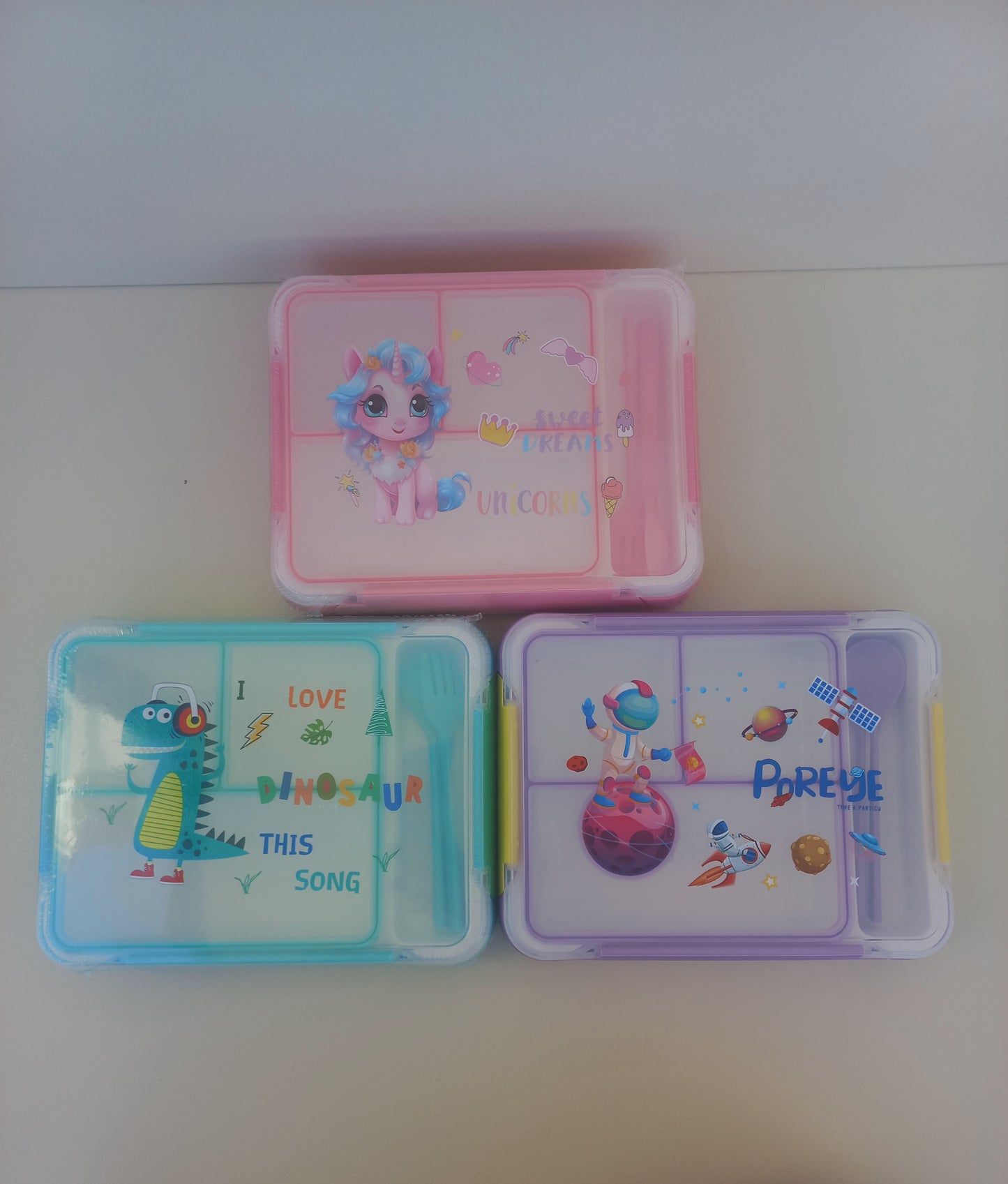 Kids Bento Plastic Lunchbox