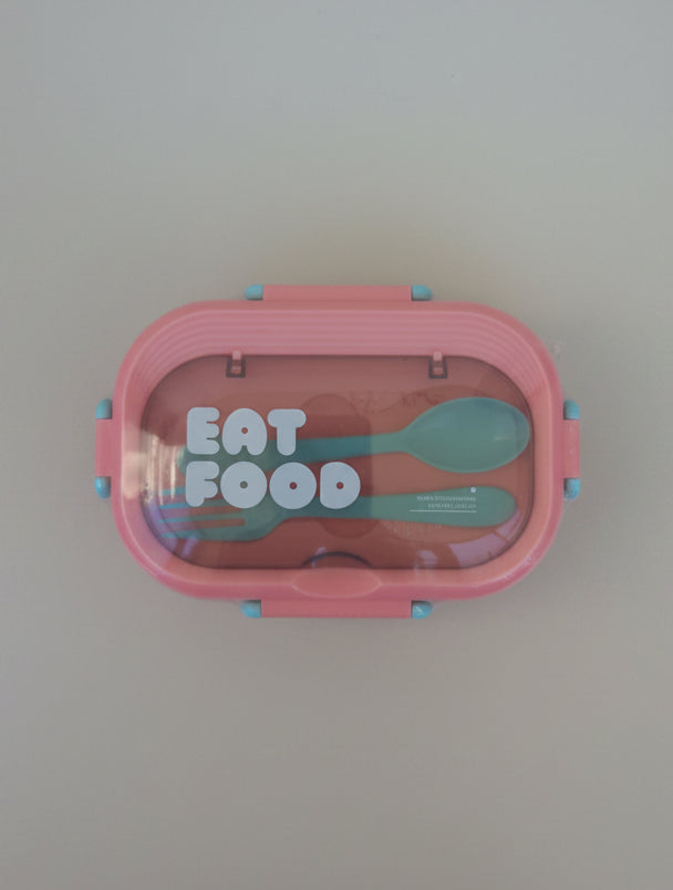 “Eat Food” Plastic Lunchbox