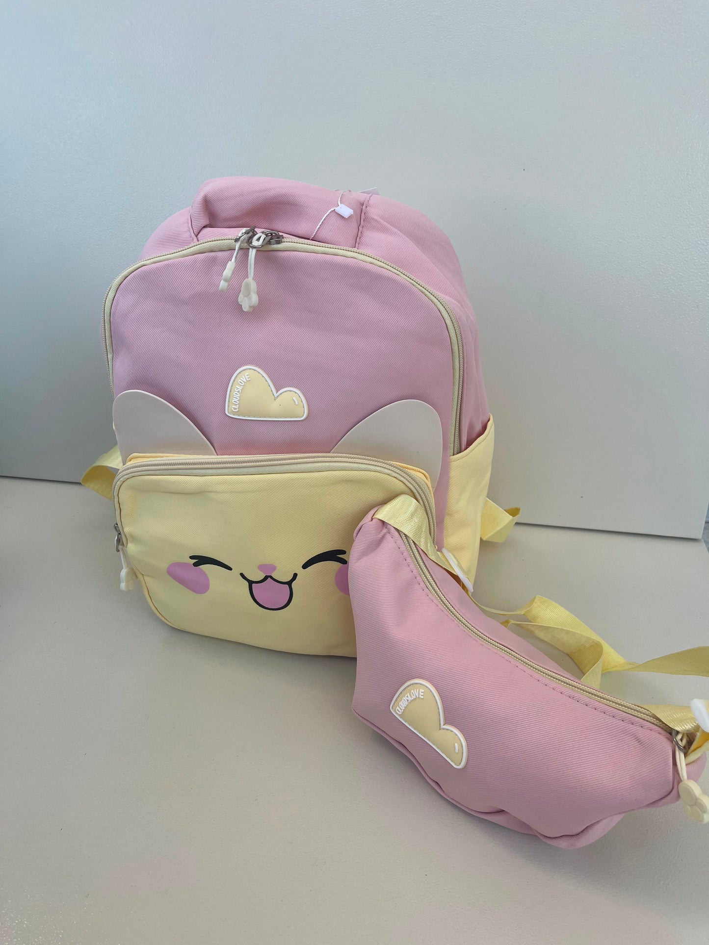 Cat Backpack 2 pieces set
