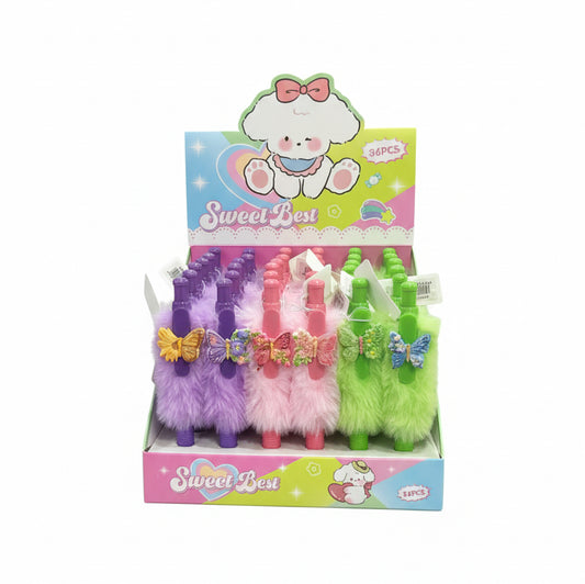 Fluffy Butterfly Pens