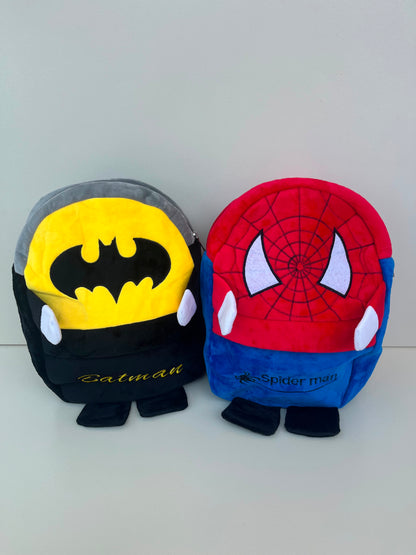 SpiderMan & Batman Nursery Backpack