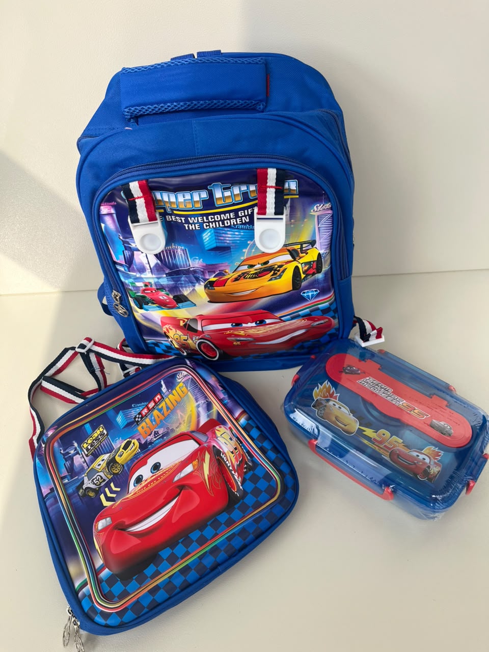 Mcqueen Backpack 2 pieces set