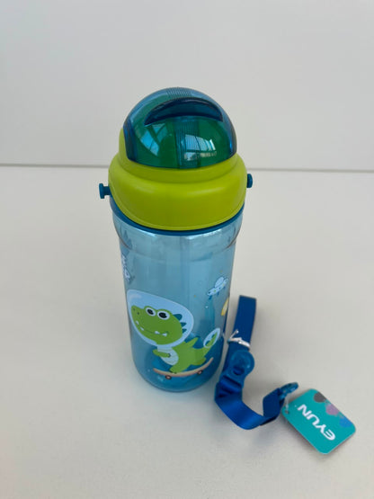 Kids Plastic Straw Bottle