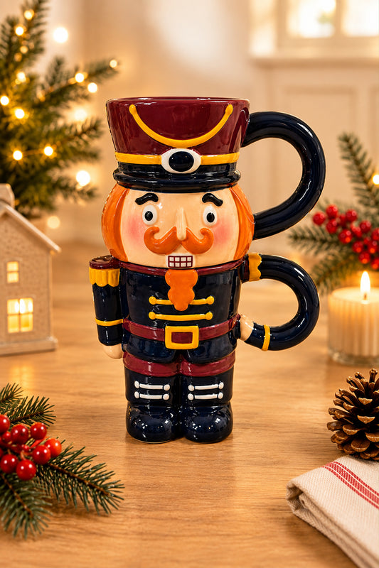 Christmas Nutcracker Mugs Set