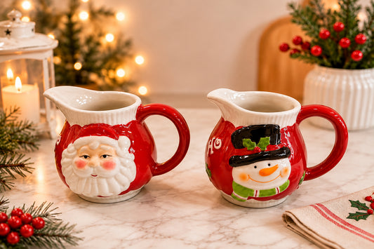 Christmas Ceramic Jug