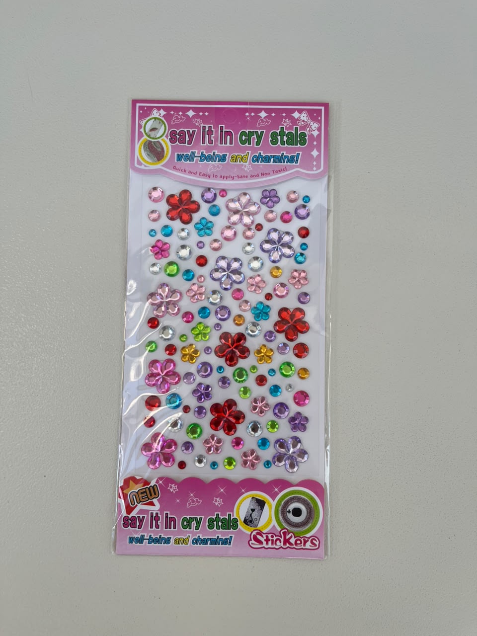 Trendy Crystal Gem Stickers