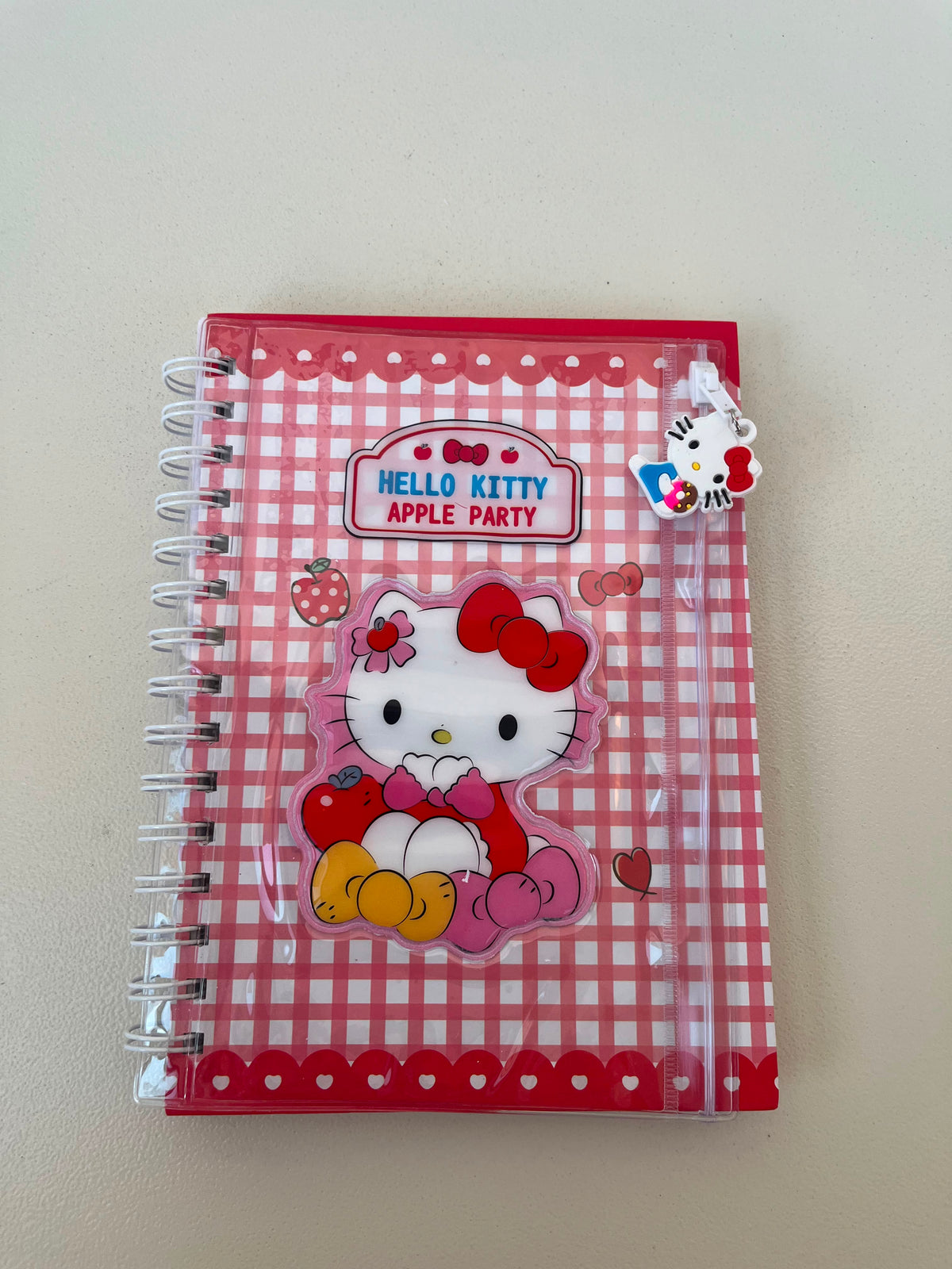 Hello Kitty Kids Notebook With Pouch & 3D character