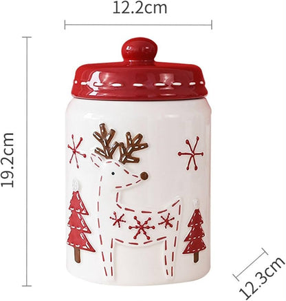 Christmas Ceramic Jars