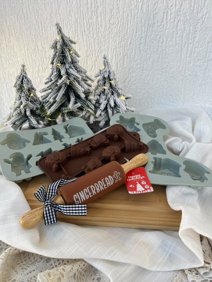 Christmas Gingerbread Mini Roller Pin