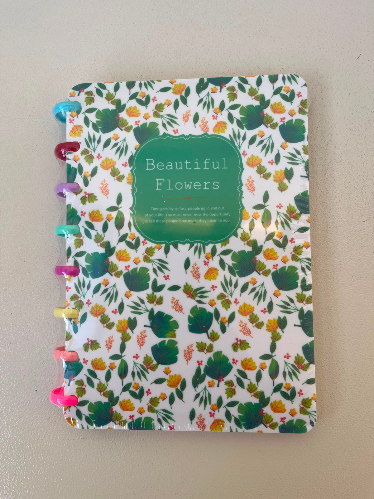 Beautiful Flowers Notebook