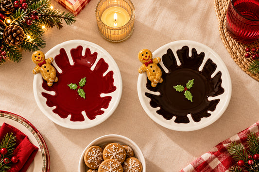 Christmas Gingerbread Ceramic Bowls