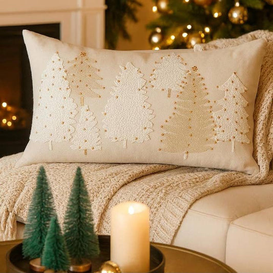 Christmas Tree Cushion Cover