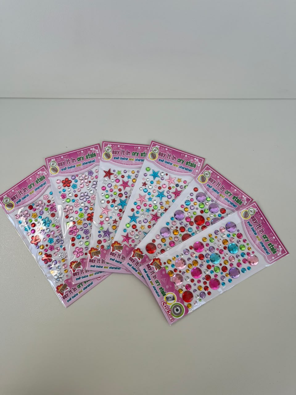 Trendy Crystal Gem Stickers
