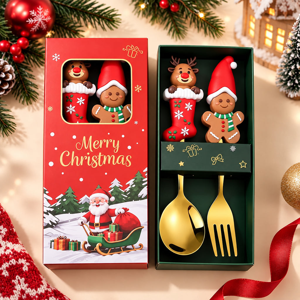 Christmas Big Cutlery Set of 2