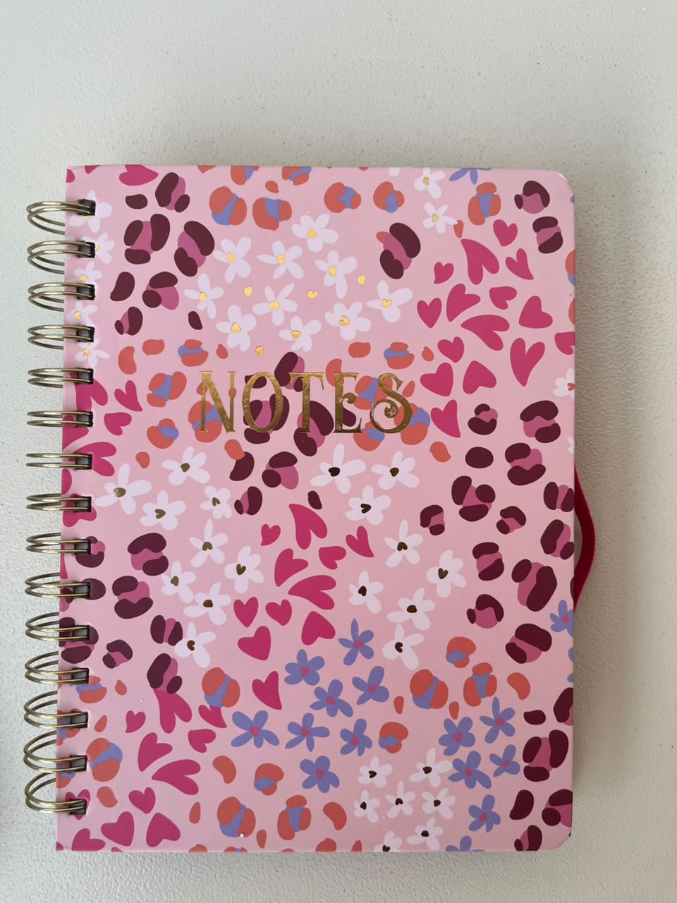 Colorful Notebooks With 2 Sticky Notes, Pencil & Pouch