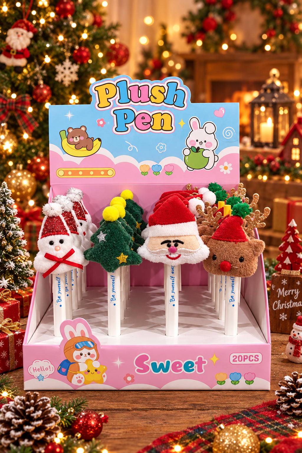 Christmas Plush Pen