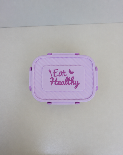 “Eat Healthy” Stainless Lunchbox