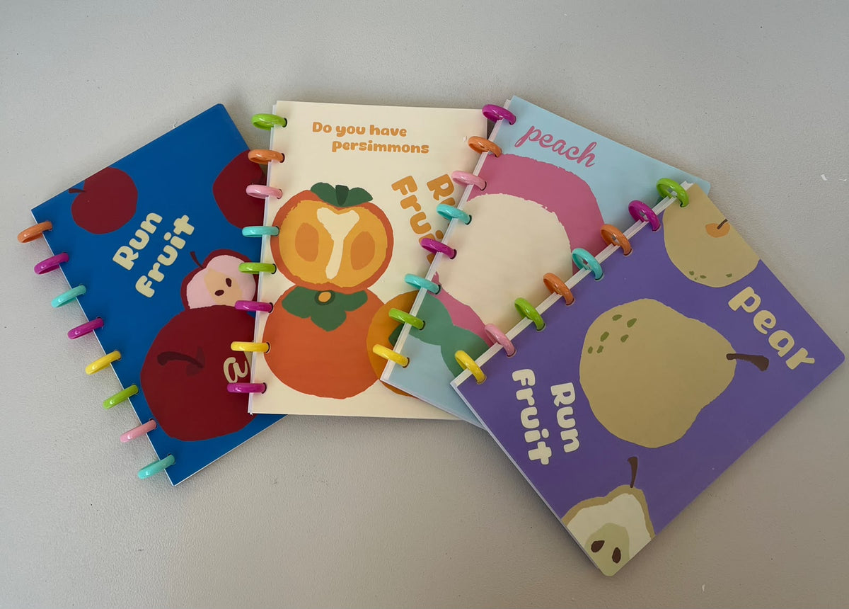 Fruit Notebooks