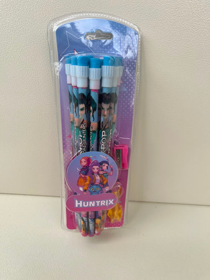 K-pop Hunters Pencils Set