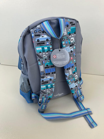Smiggle Trucks Backpack 38cm