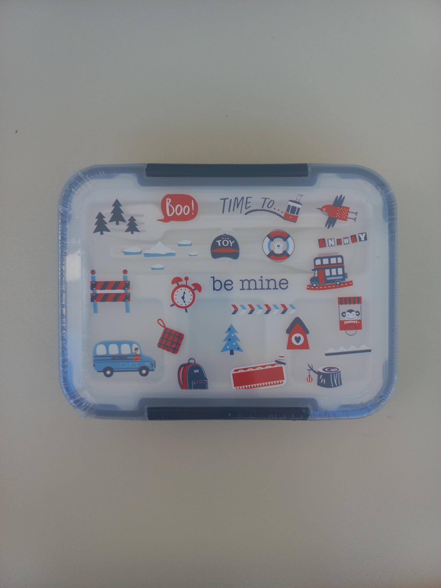 Kids Bento Plastic Lunchbox