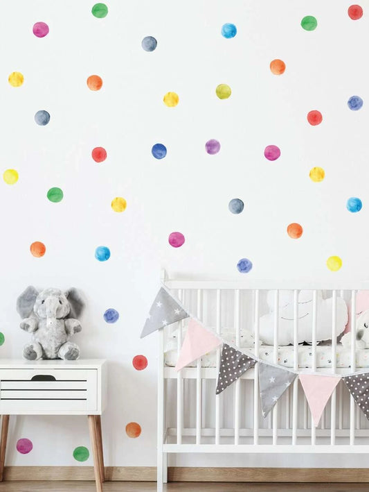 Dot Print Wall Sticker