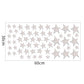 Light Grey Stars Wall Sticker