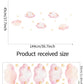 Pink Cloud & Gold Stars Wall Sticker